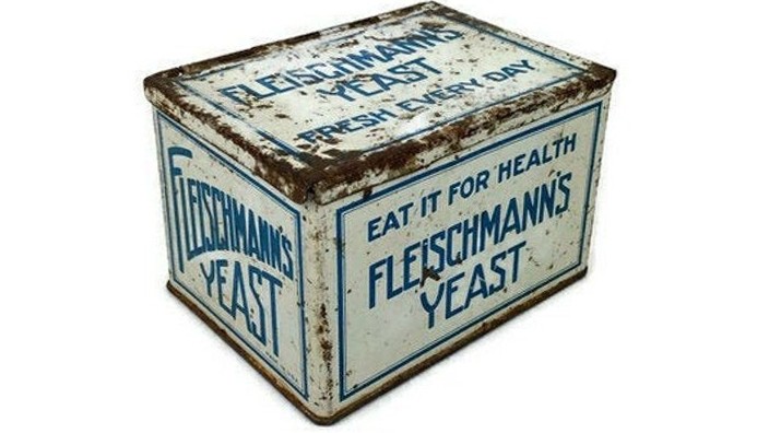Fleischmann's Yeast box from the past